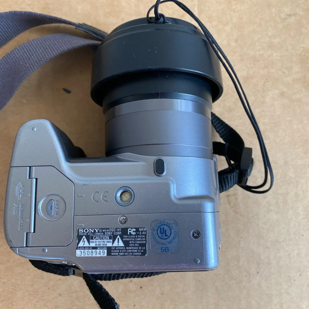 Sony Super SteadyShot DSC-H1 Digital Camera